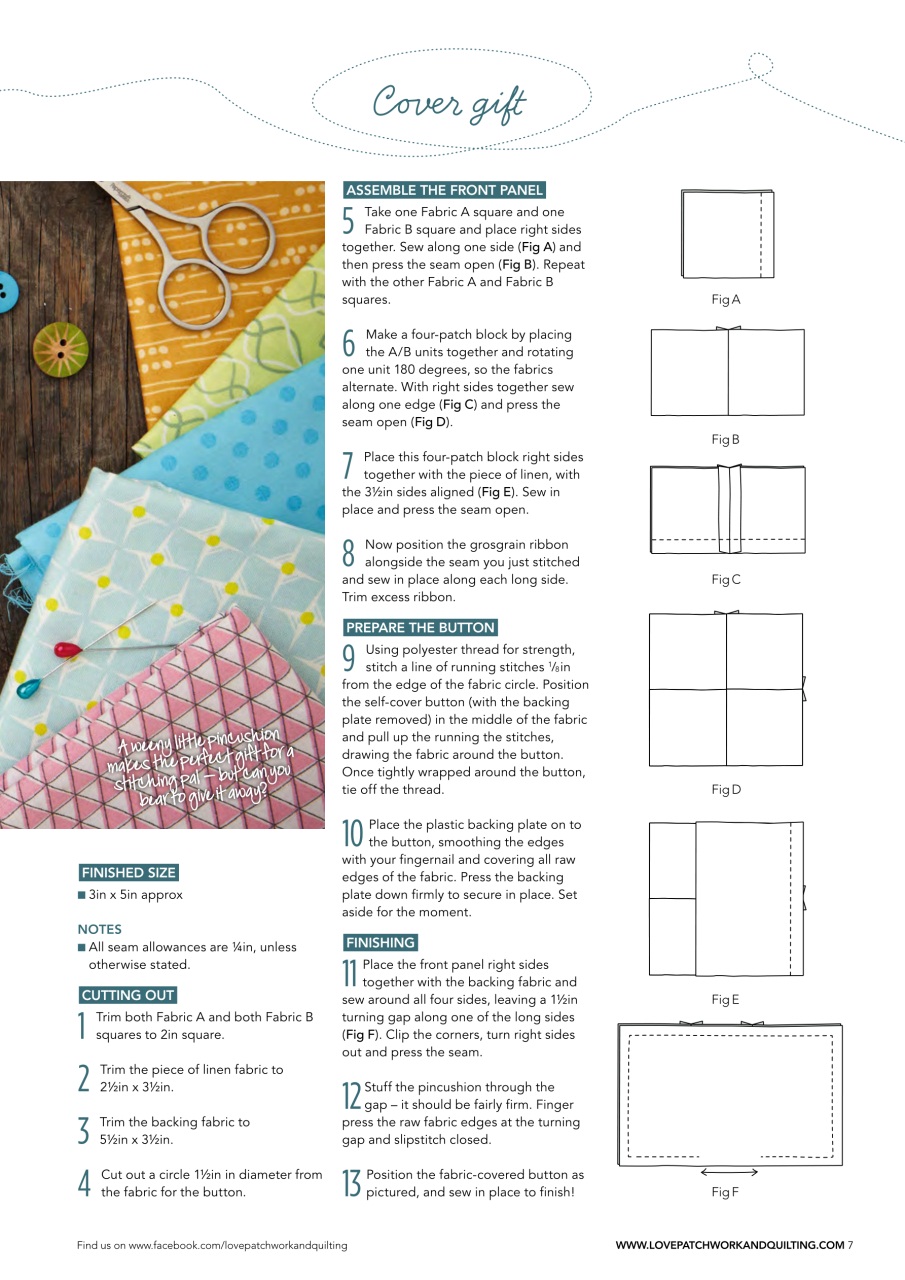 Love Patchwork & Quilting Preview Pages