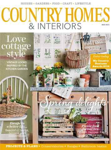 Country Homes & Interiors issue May 2014