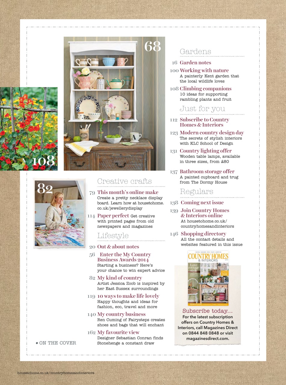 Country Homes & Interiors Preview Pages