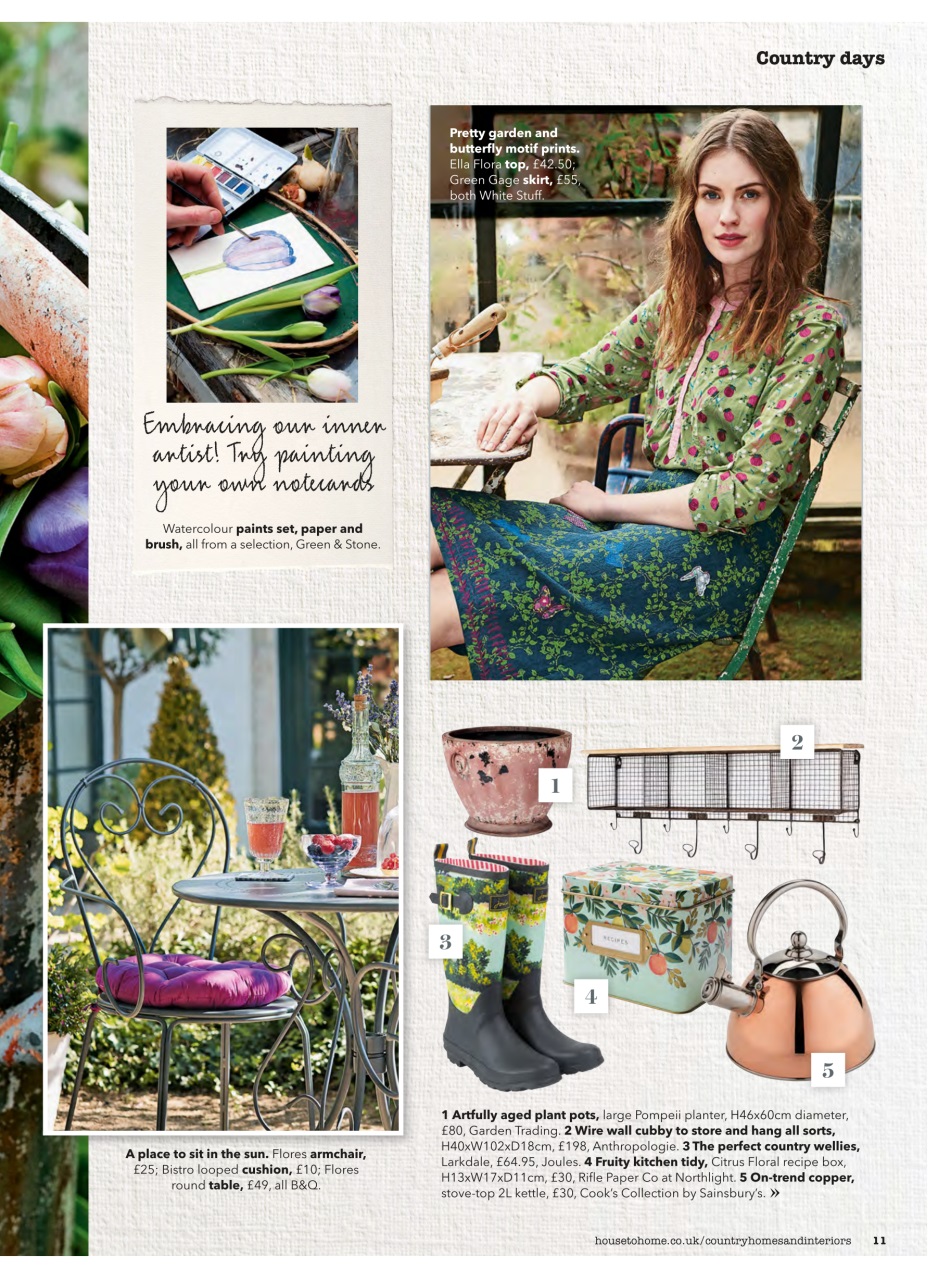 Country Homes & Interiors Preview Pages