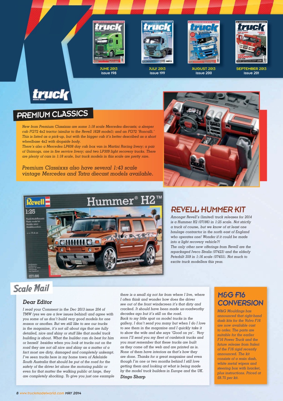 Model Car Truck Motorcycles World Preview Pages