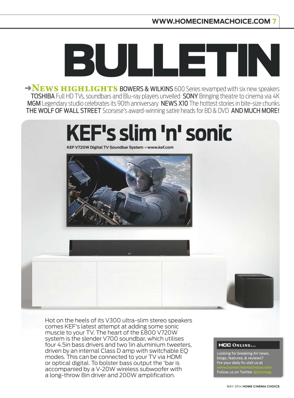 Home Cinema Choice Preview Pages