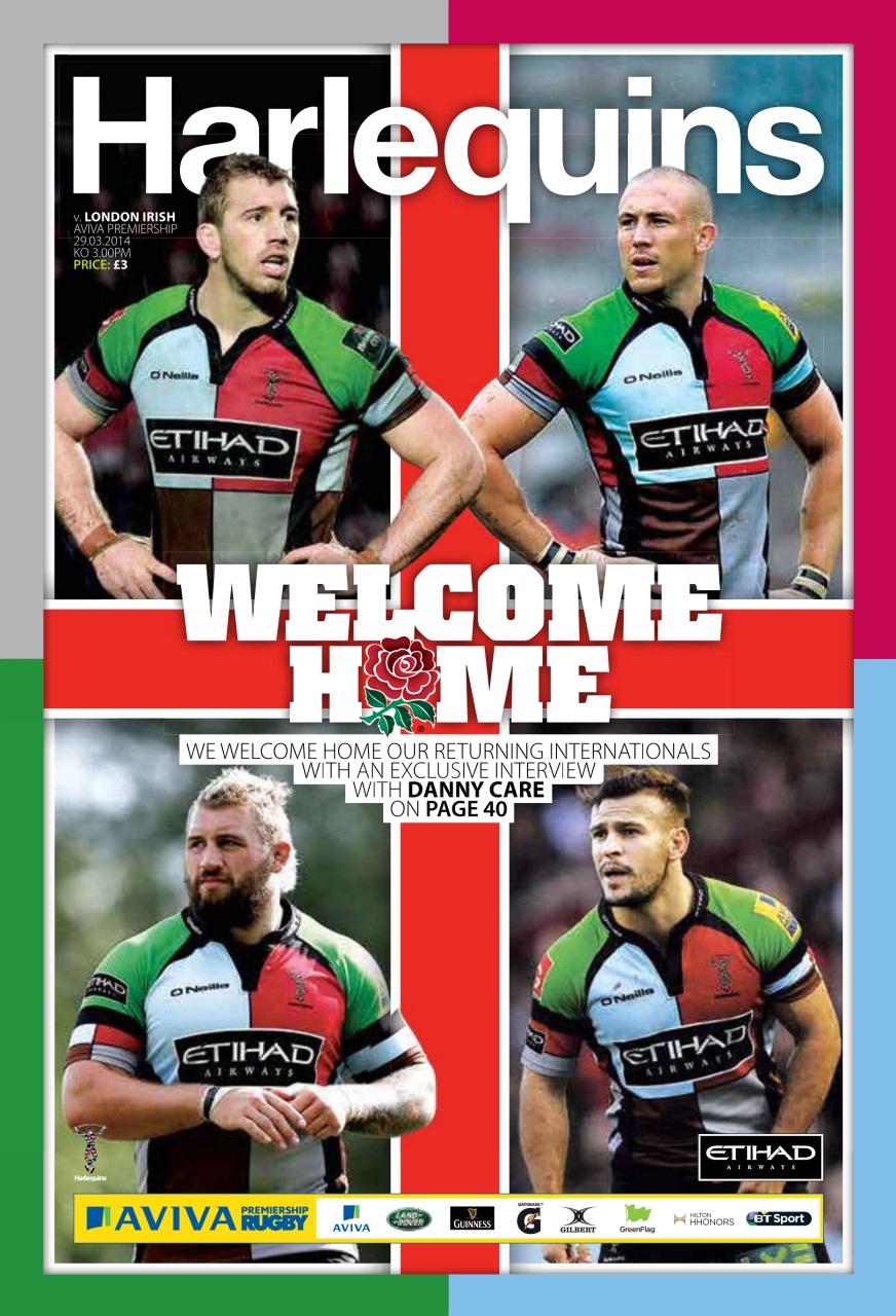 Harlequins Preview Pages