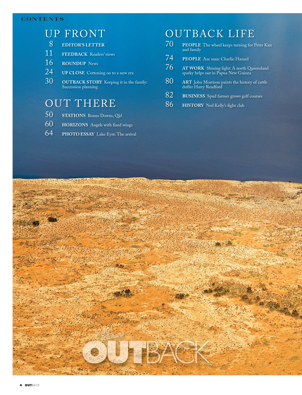 OUTBACK Magazine Preview Pages