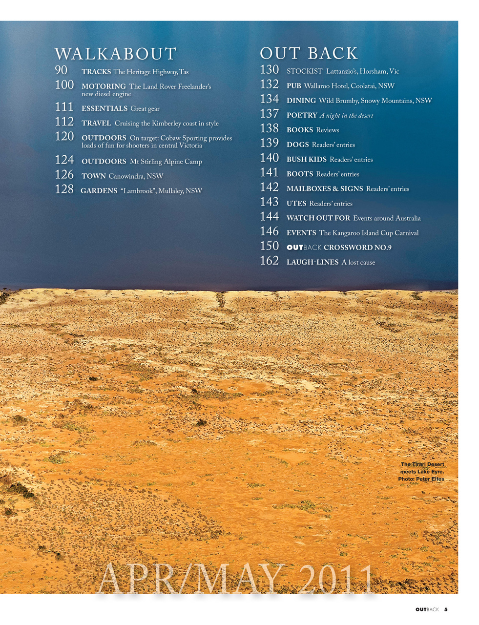 OUTBACK Magazine Preview Pages