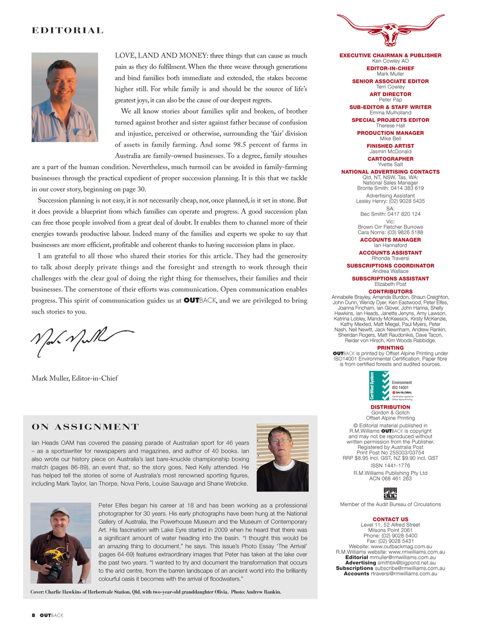 OUTBACK Magazine Preview Pages