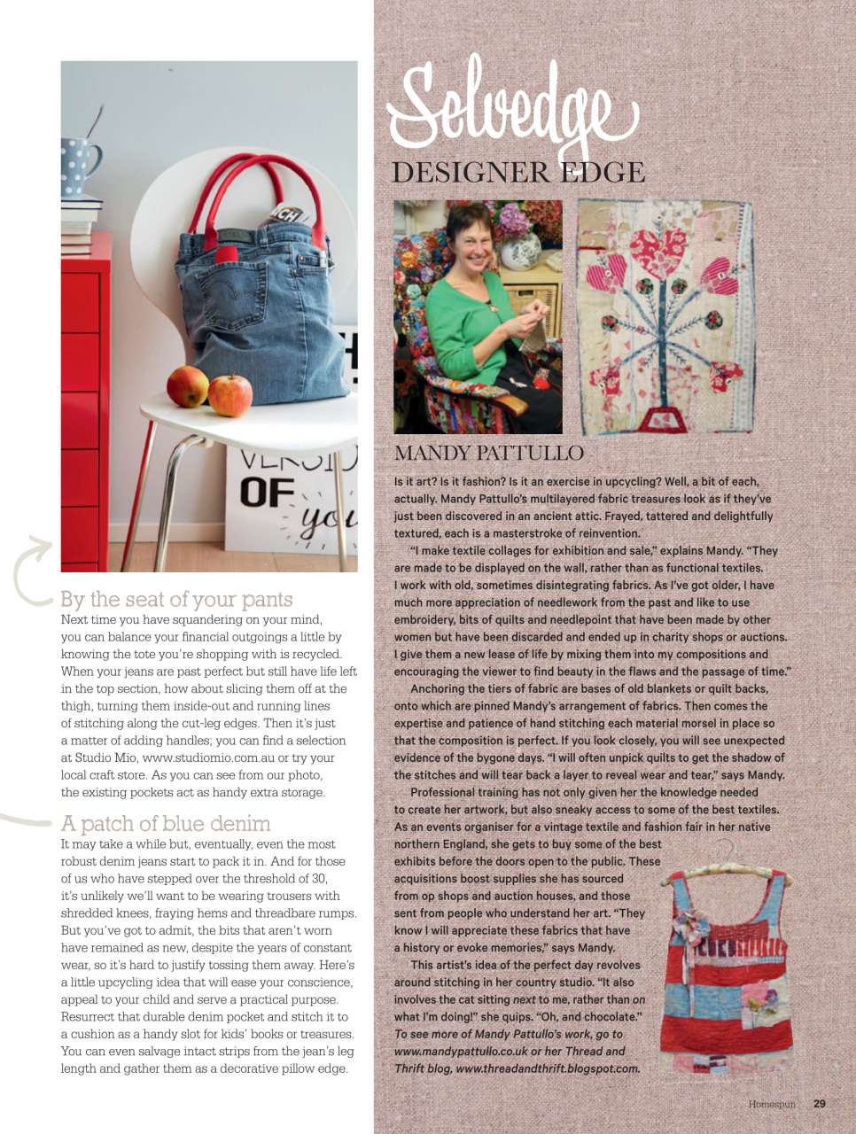 Homespun Preview Pages