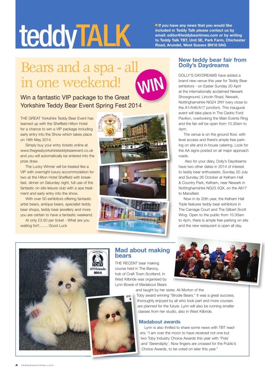 Teddy Bear Times Preview Pages