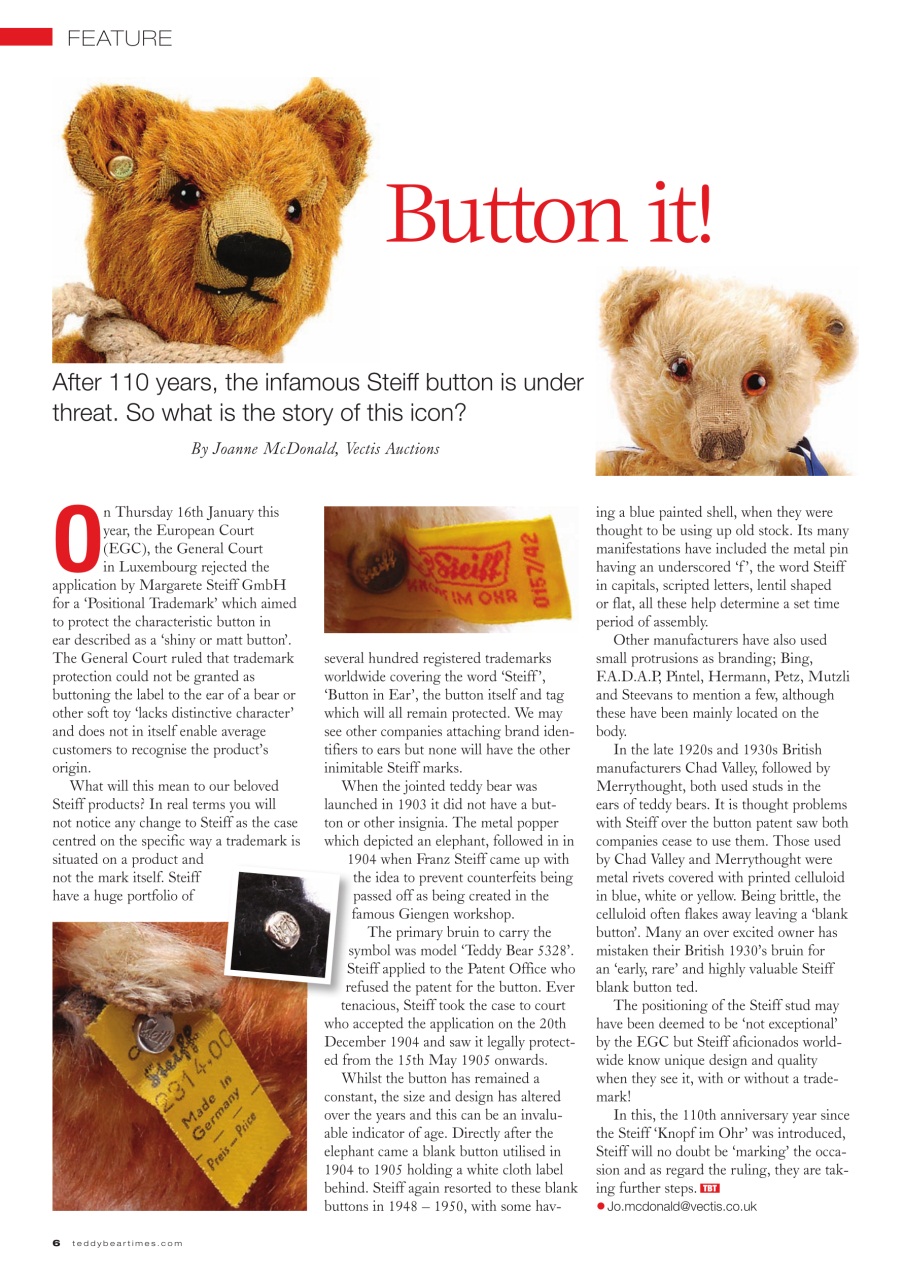 Teddy Bear Times Preview Pages