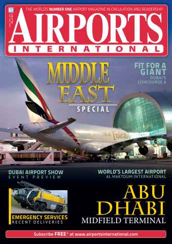 Airports International issue April/May 2014