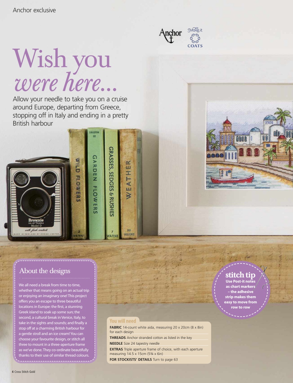 Cross Stitch Gold Preview Pages
