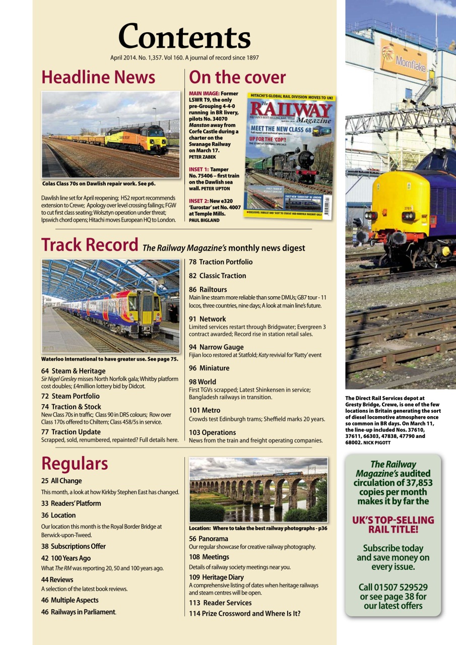 Railway Magazine Preview Pages
