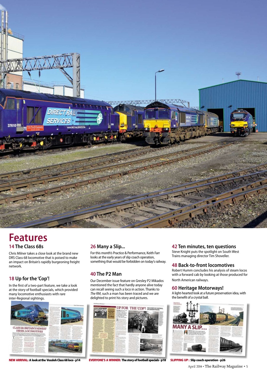 Railway Magazine Preview Pages