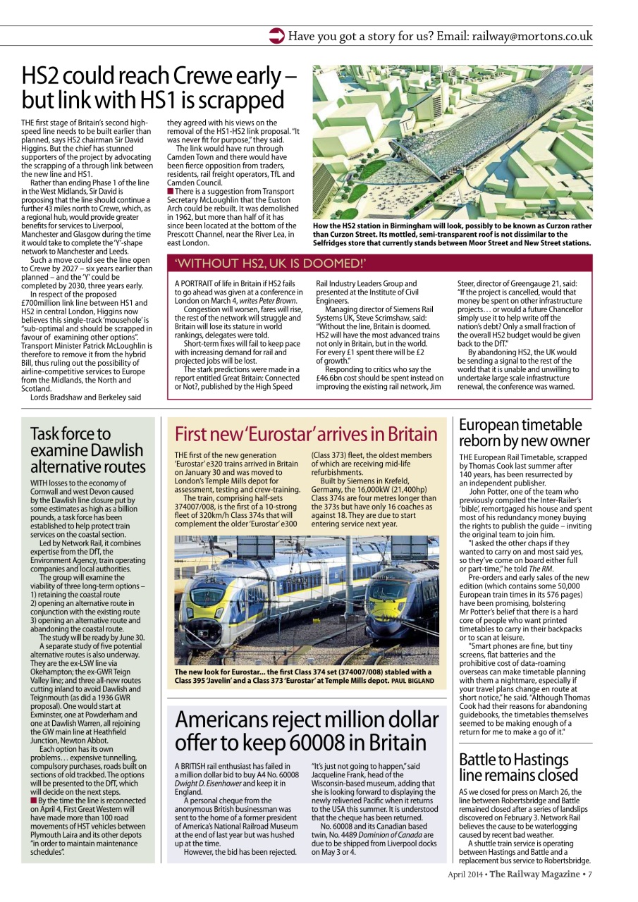 Railway Magazine Preview Pages