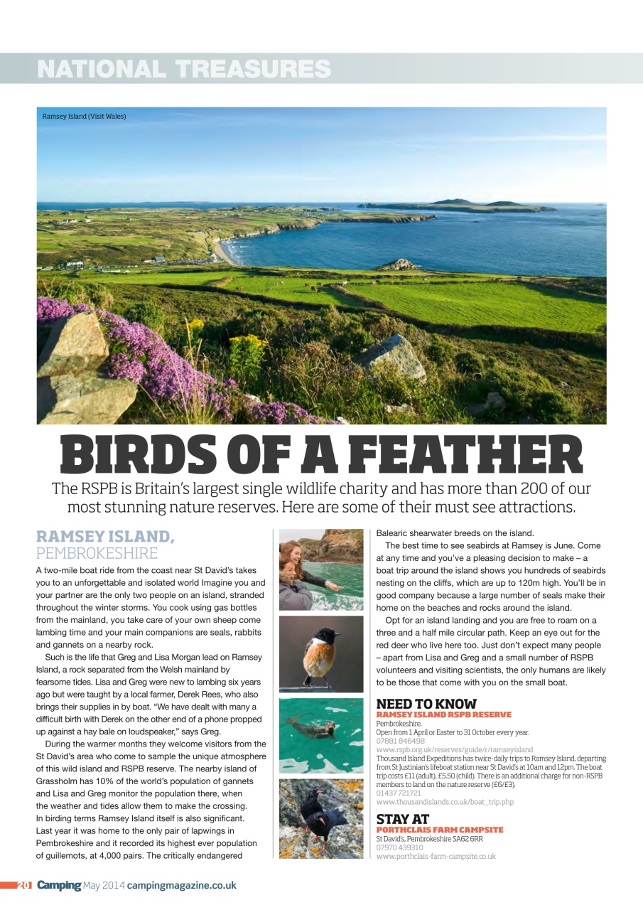 Camping Preview Pages