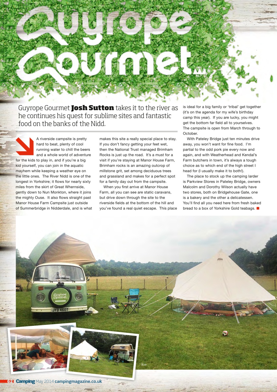 Camping Preview Pages