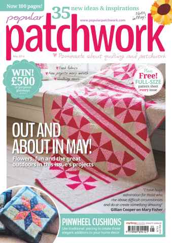 Popular Patchwork Magazine issue May 2014