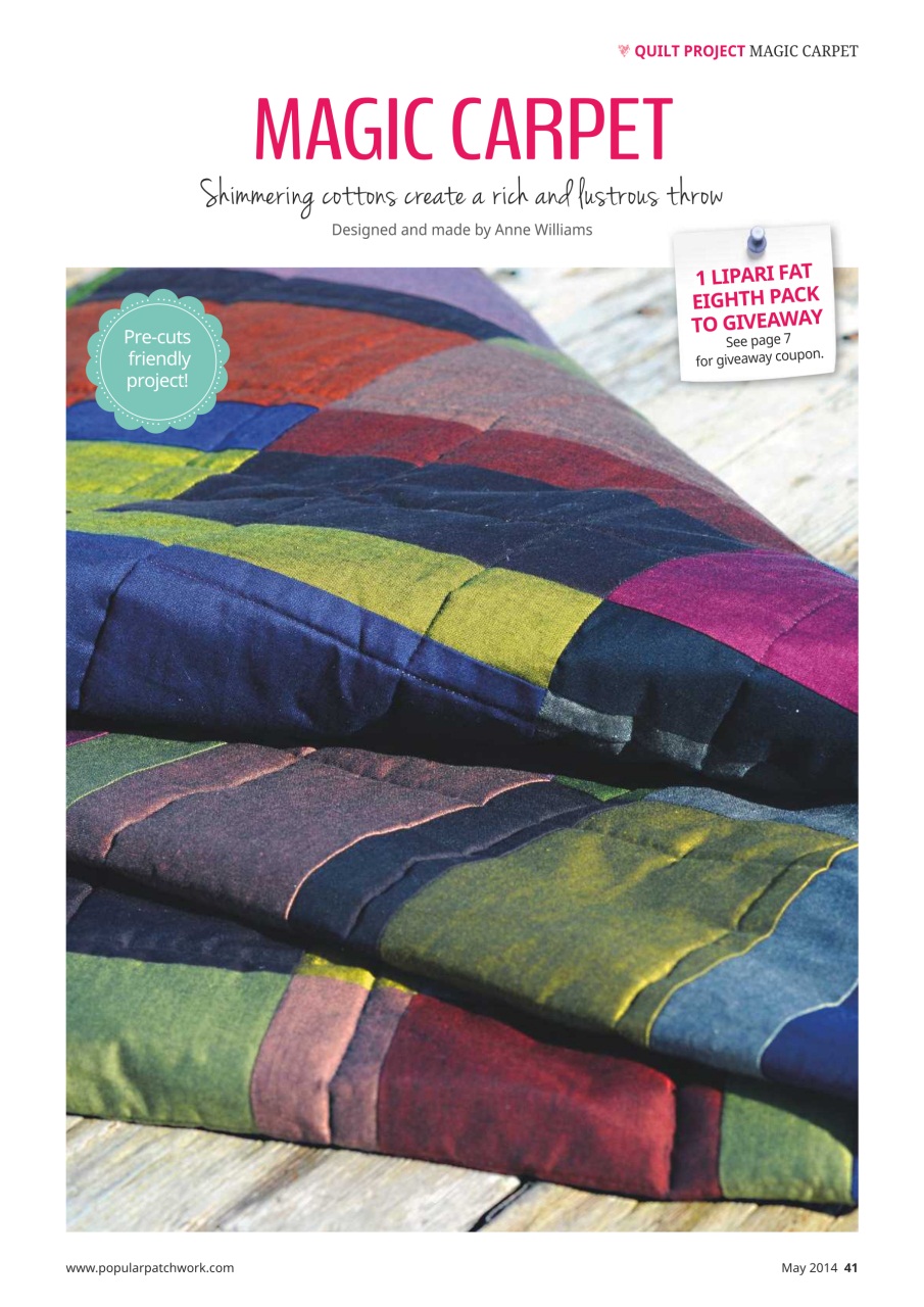 Popular Patchwork Magazine Preview Pages