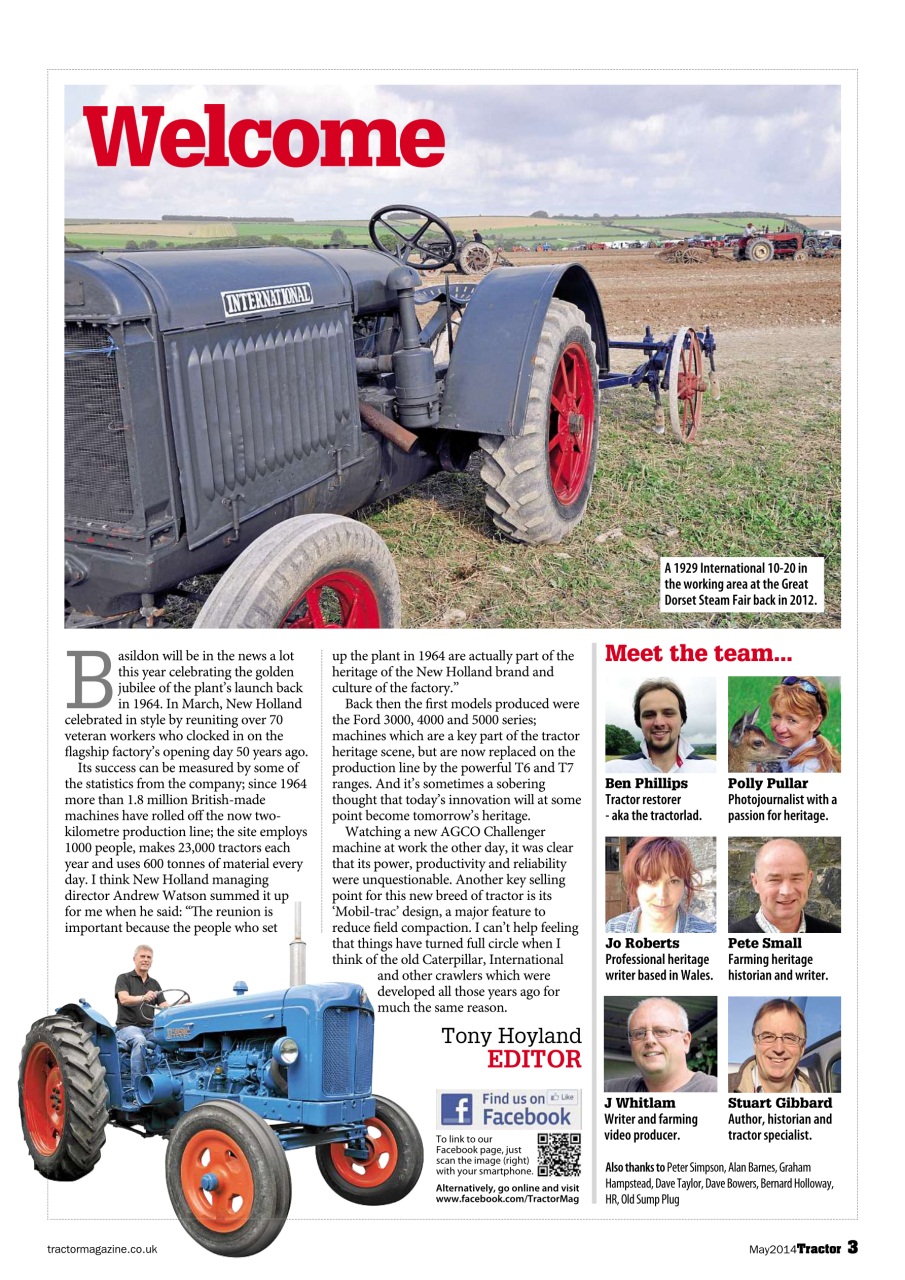 Tractor & Farming Heritage Magazine Preview Pages