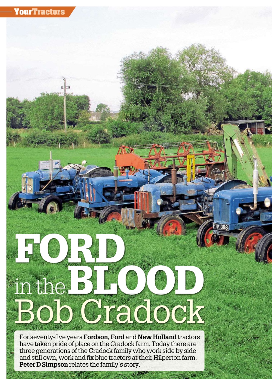 Tractor & Farming Heritage Magazine Preview Pages