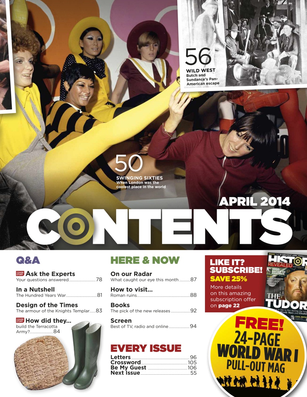 BBC History Revealed Magazine Preview Pages