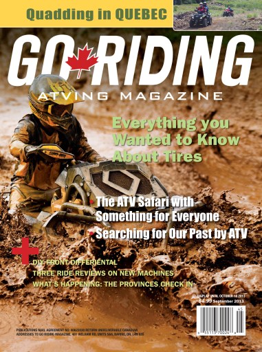 Go Riding ATVing Magazine issue 