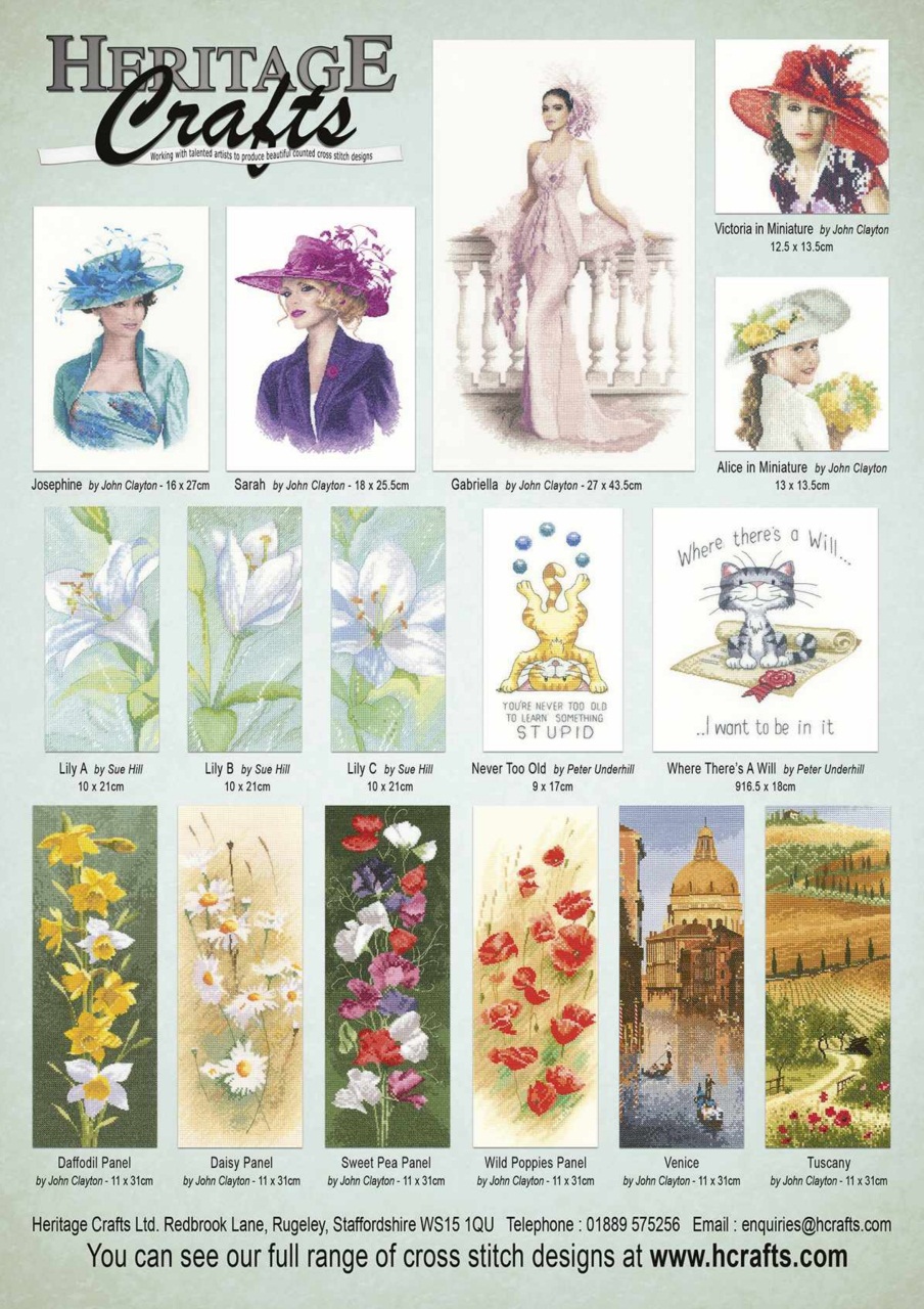 The World of Cross Stitching Preview Pages