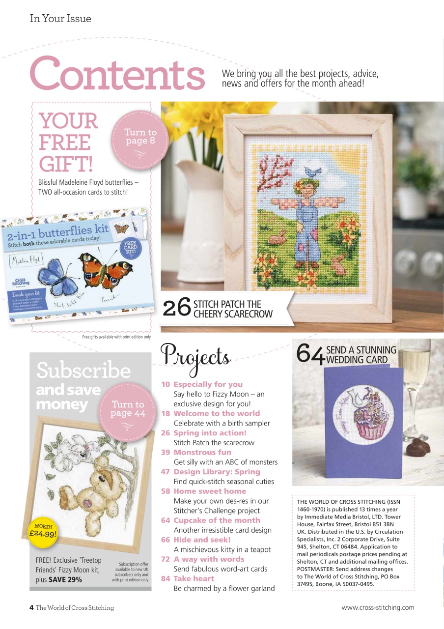 The World of Cross Stitching Preview Pages