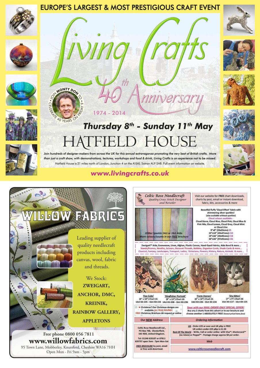 The World of Cross Stitching Preview Pages