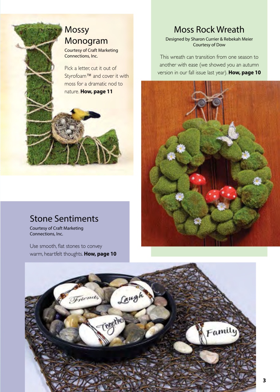 Craft & Home Projects Preview Pages