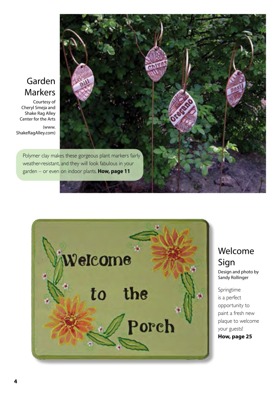 Craft & Home Projects Preview Pages