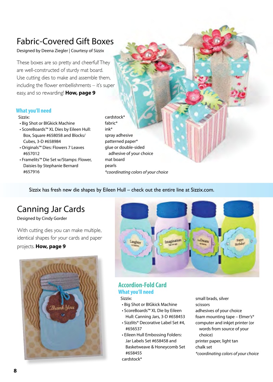 Craft & Home Projects Preview Pages