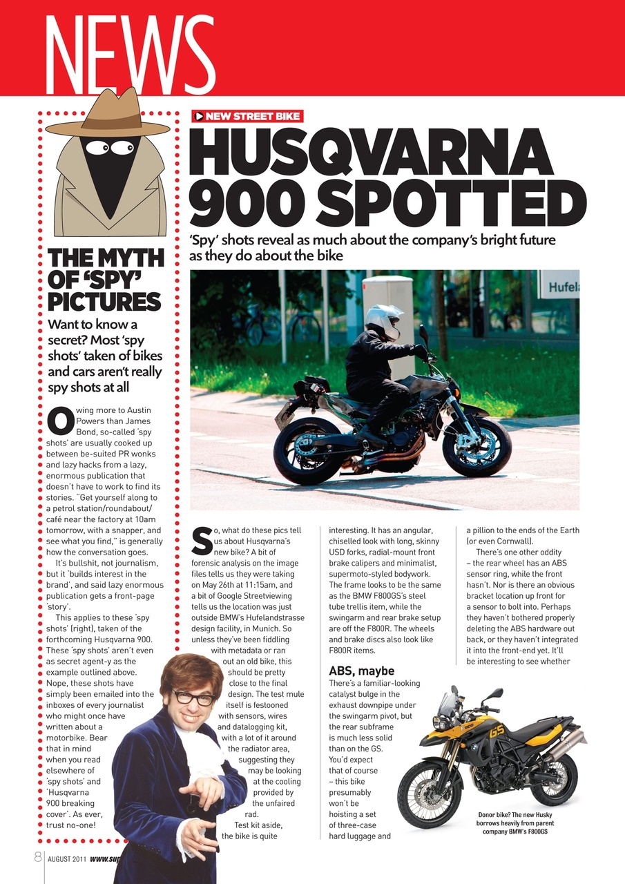 Superbike Magazine Preview Pages