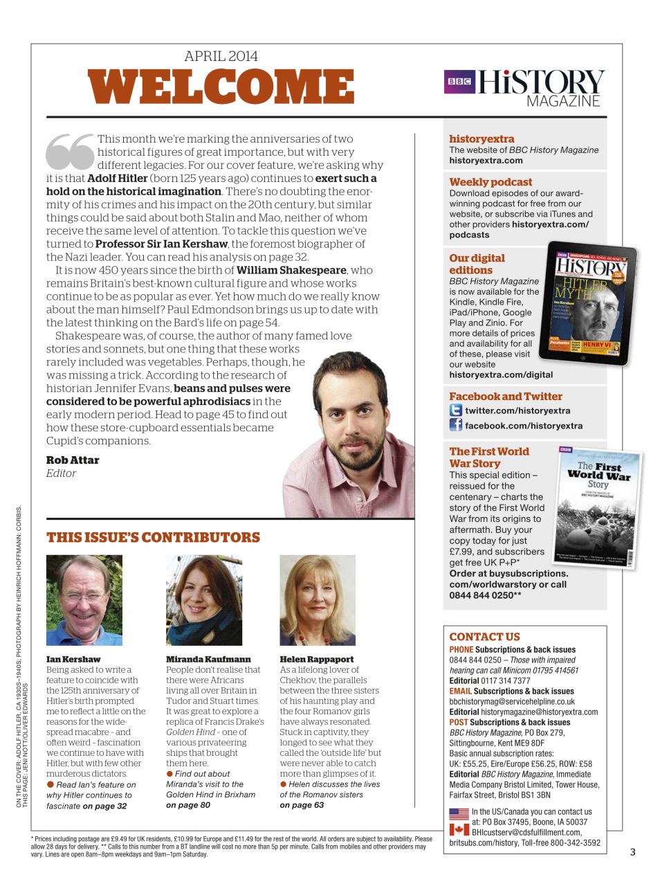 History Extra Magazine Preview Pages