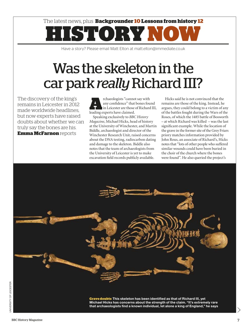 History Extra Magazine Preview Pages