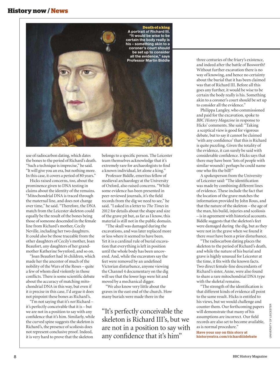 History Extra Magazine Preview Pages