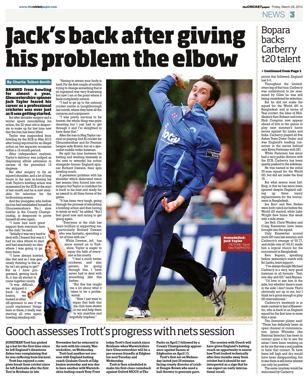 The Cricket Paper Preview Pages