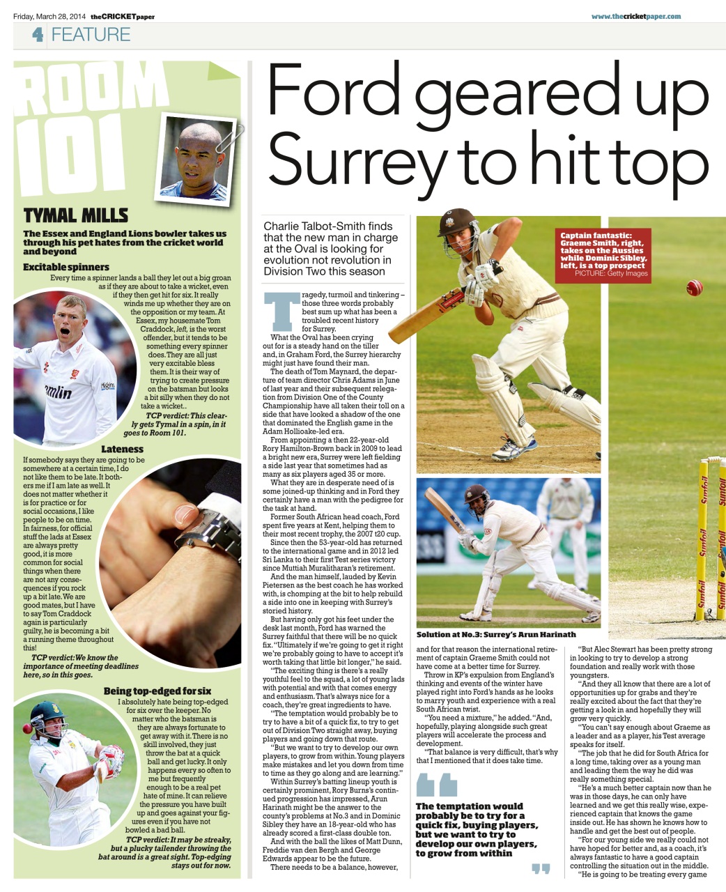 The Cricket Paper Preview Pages