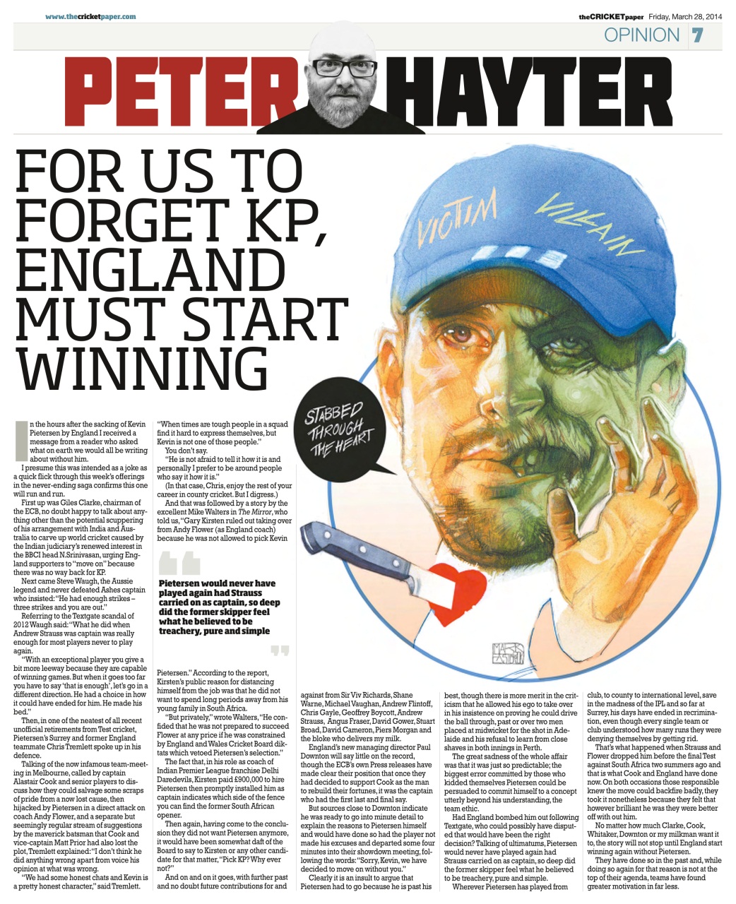 The Cricket Paper Preview Pages