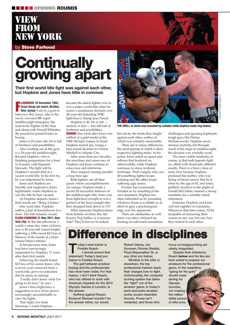 Boxing Monthly Preview Pages