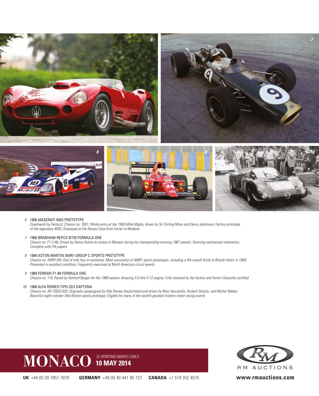 Motor Sport Magazine Preview Pages