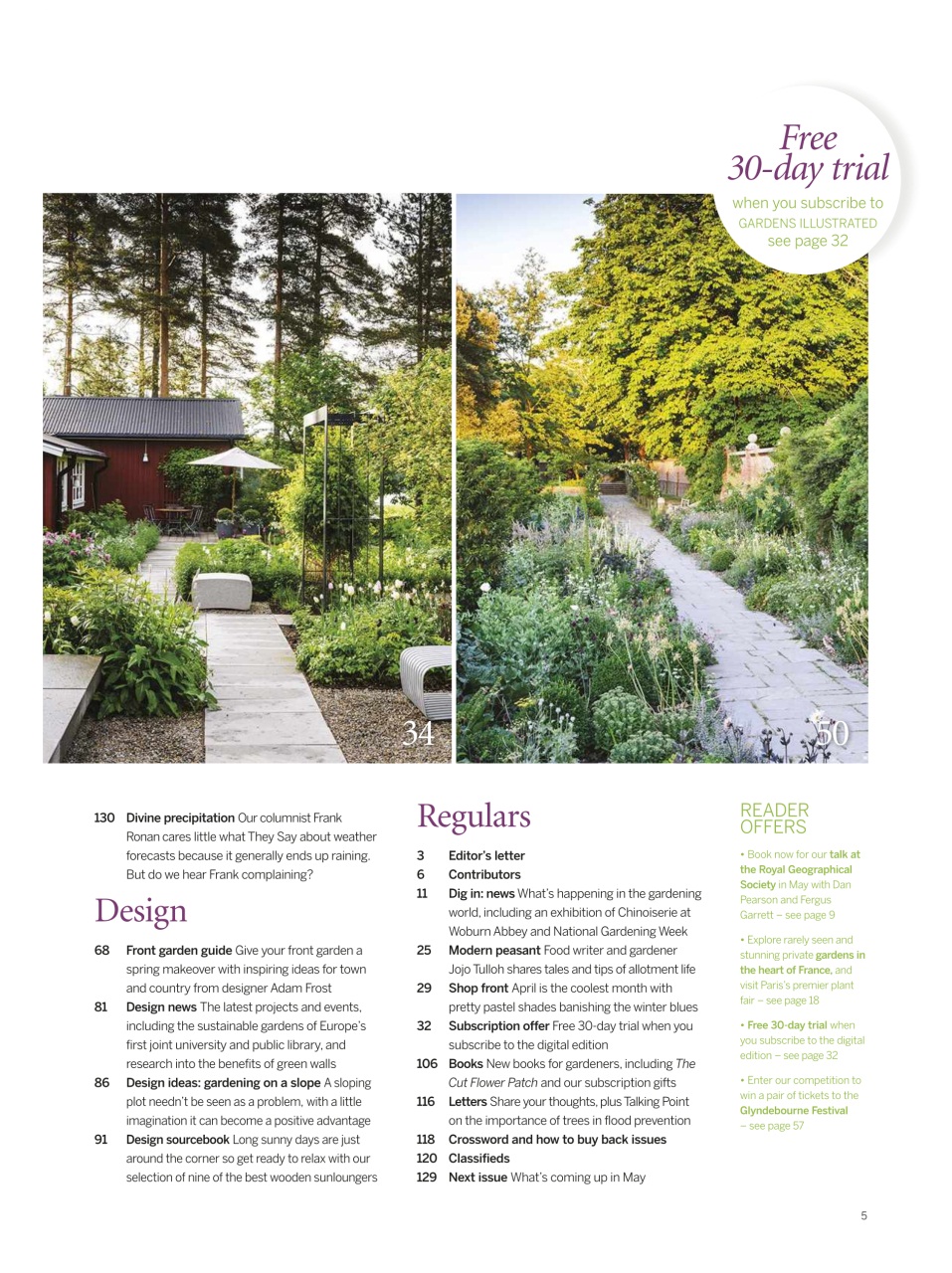 Gardens Illustrated Preview Pages