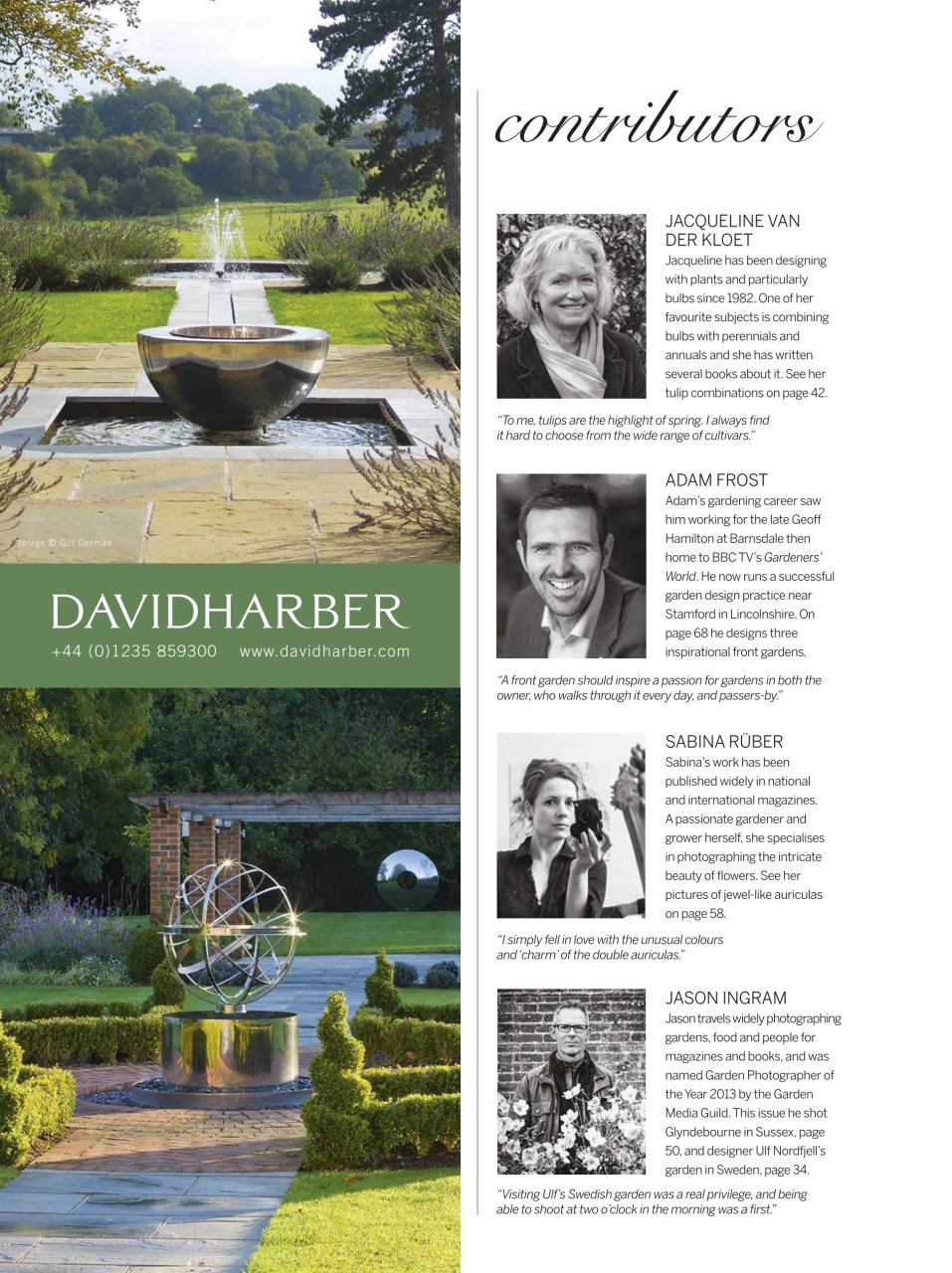 Gardens Illustrated Preview Pages