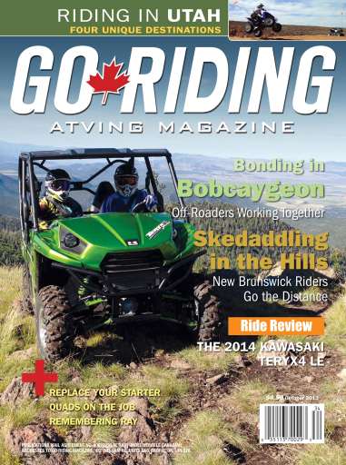Go Riding ATVing Magazine issue 