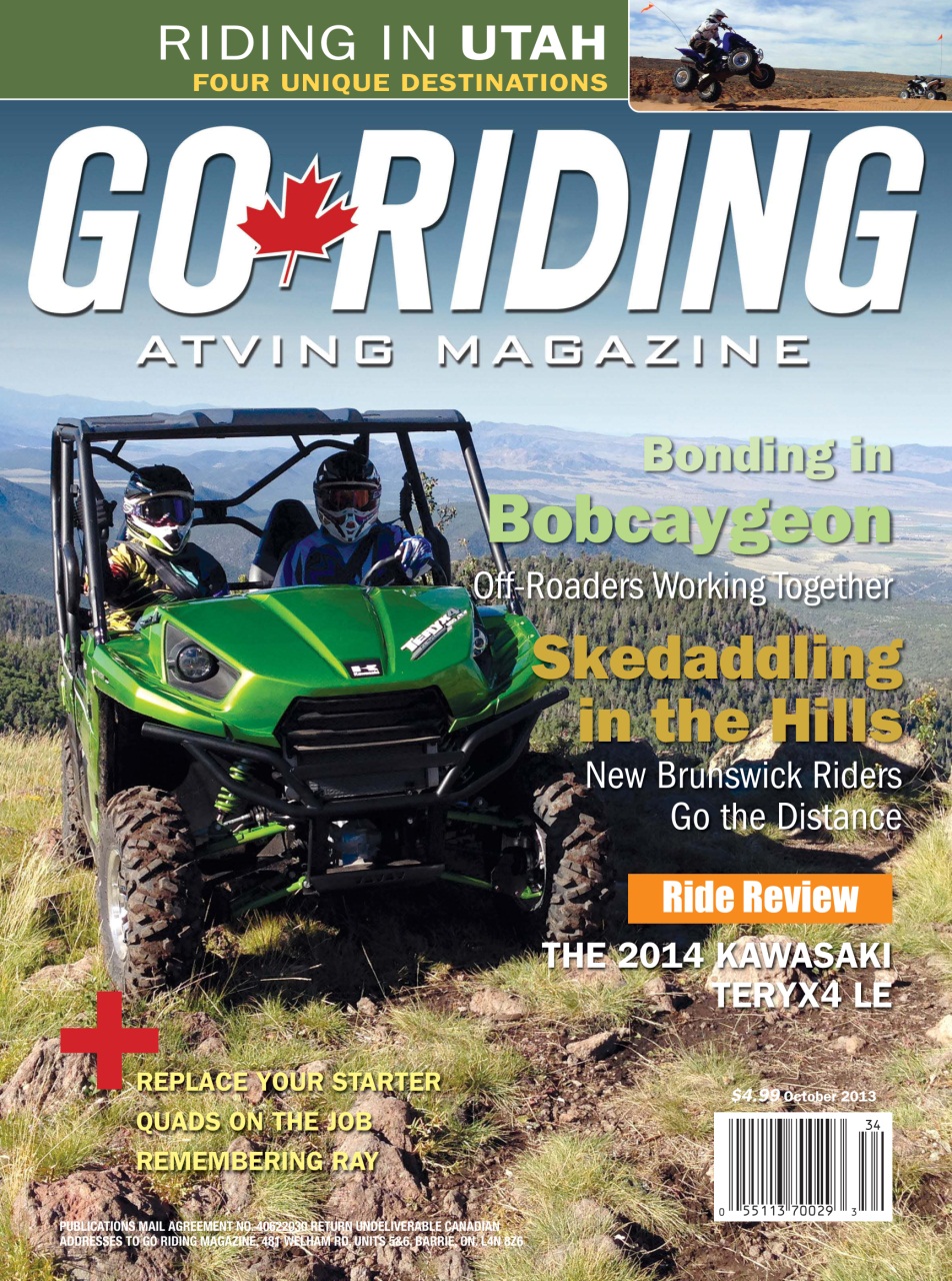Go Riding ATVing Magazine Preview Pages