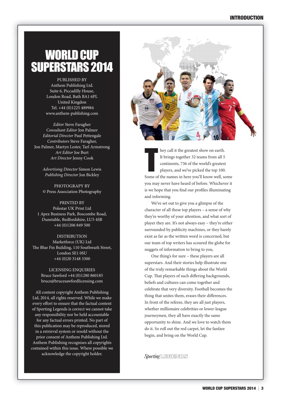 World Cup Superstars Preview Pages