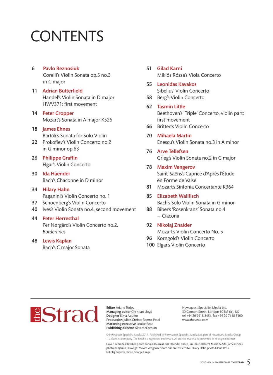 The Strad Preview Pages