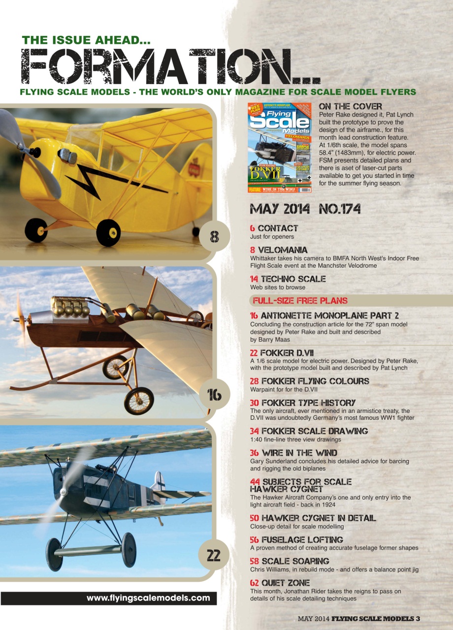 Flying Scale Models Preview Pages