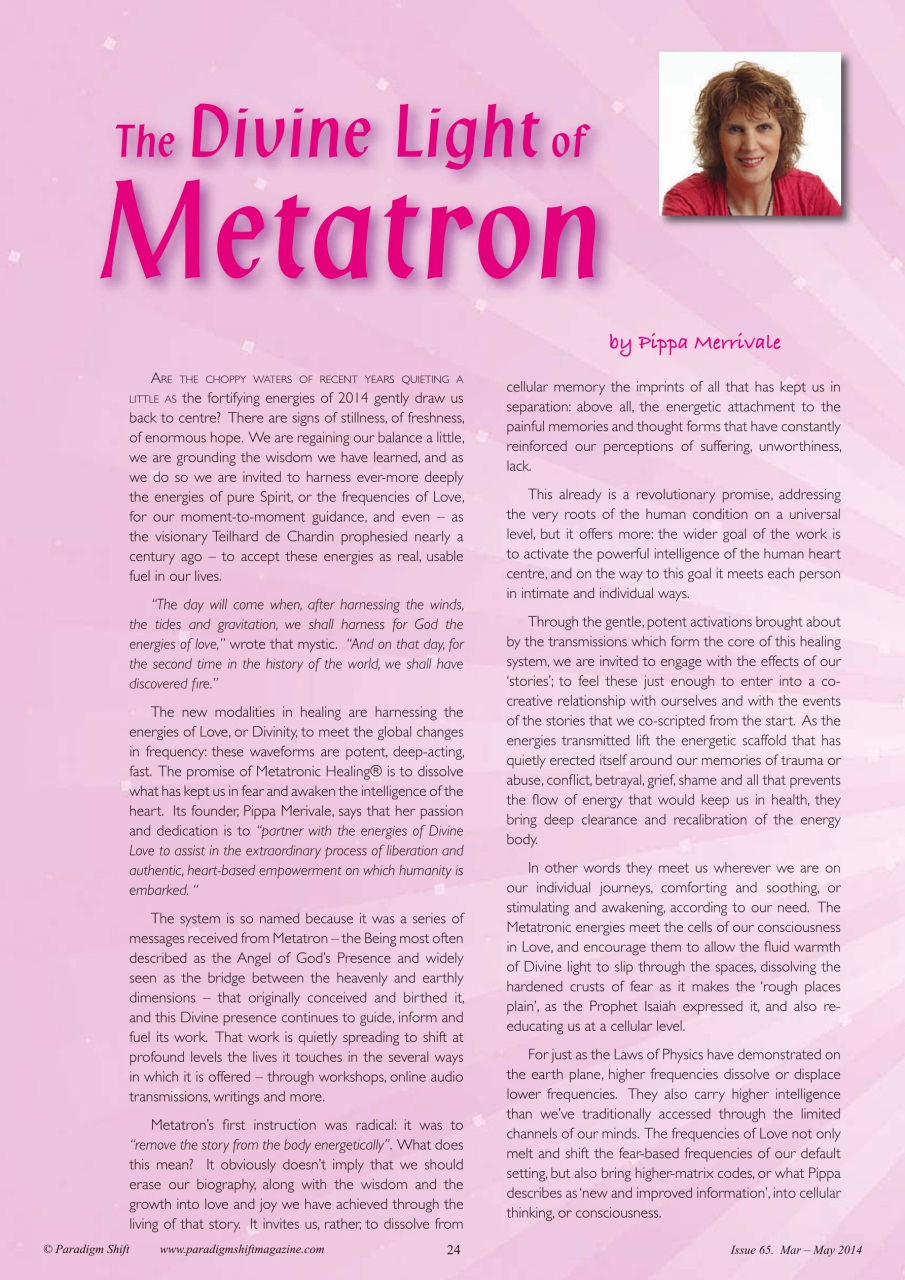 Paradigm Shift Preview Pages