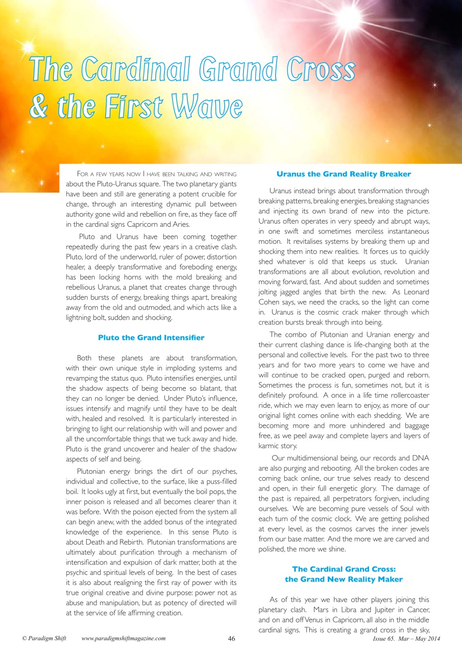 Paradigm Shift Preview Pages